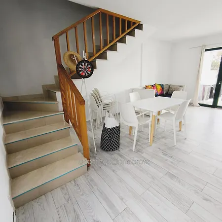 Gara, Semi-detached Duplex, Terrace And Private Pool * Costa Teguise